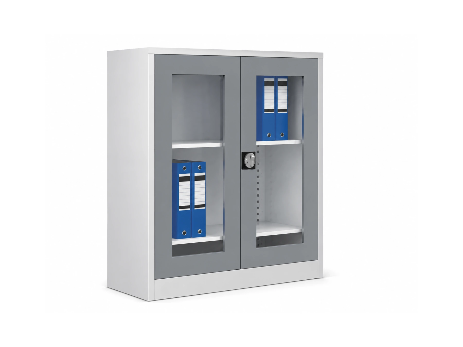 H 100'lük Camlı Dosya Dolabı